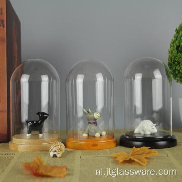 D10 x H16 cm Cloche van borosilicaatglas